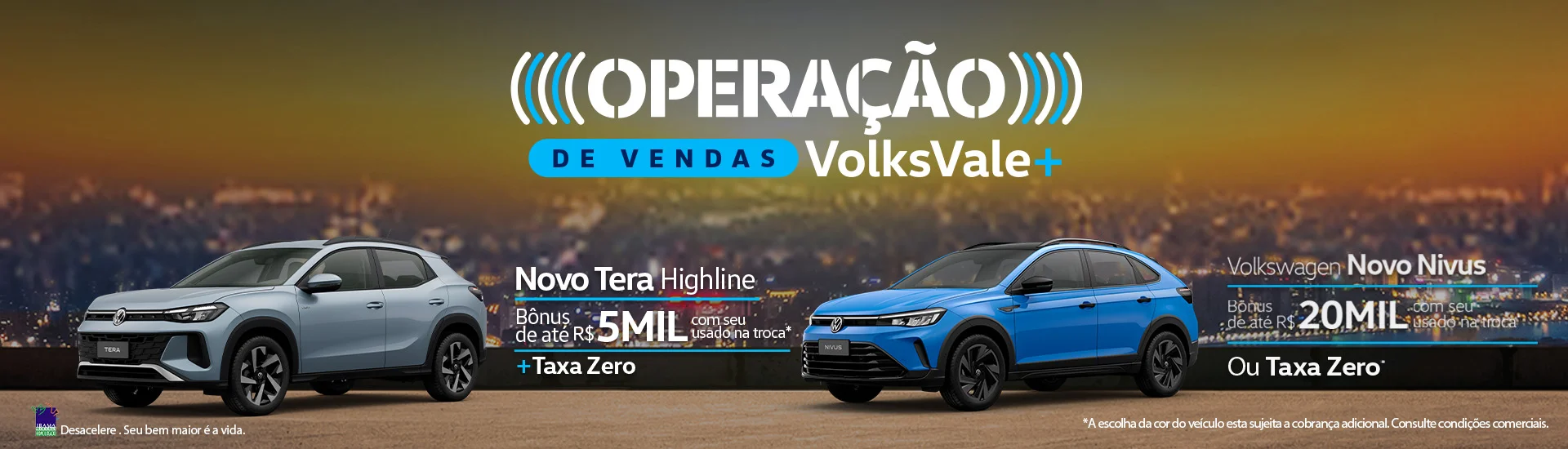 Operação de Vendas Volks Vale+ Junho
